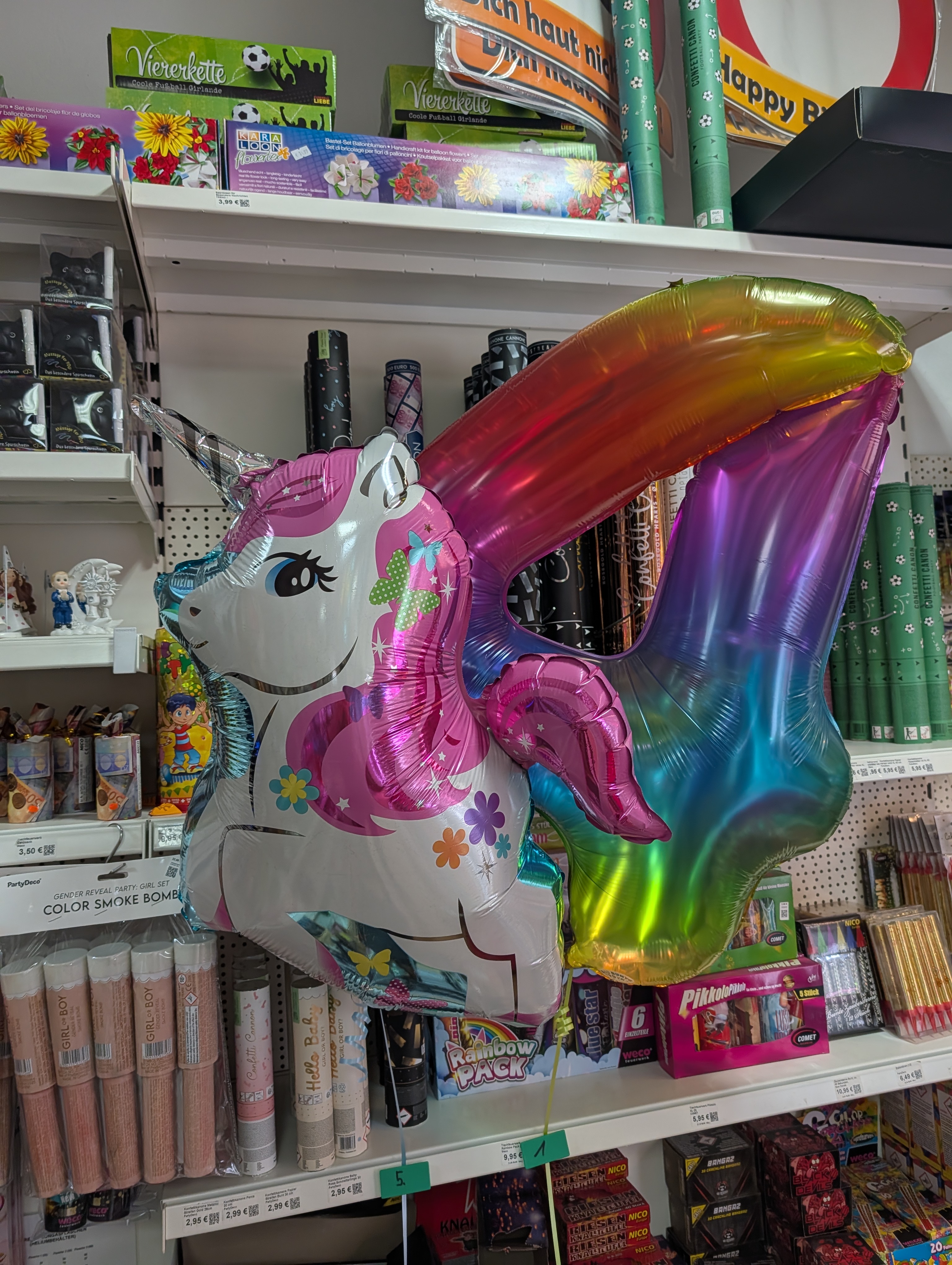Ein Einhorn zum 4ten B-Day